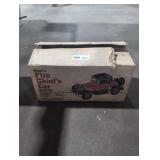 Beams fire Chiefs card decanter.