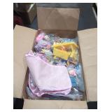 Bunch of Barbies and accessories box lot.