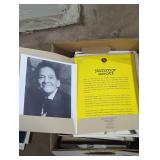 Many biographies box lot.