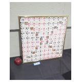 One eye jack game board.