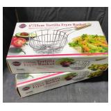 Norpro Wire Tortilla Fry Basket - Qty 2