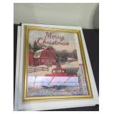 Trio of diamond art paintings.