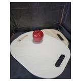 Plastic Cutting Boards - Qty 2