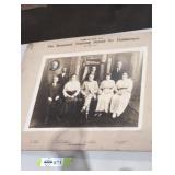 Photo of 1916 class of embalmers.