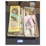 Trio of vintage dolls lot.
