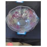 Grape designed decorative food bowl.