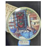 'lazy morning' decorative plate.