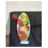 Prima glass food tray.