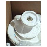 Misc. Glassware box lot.