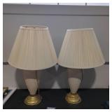 Pair of vintage table lamps.