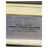 Solid State Eight Track Player with AM Radio