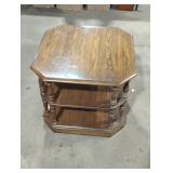 Pennsylvania house 3 tier solid tiger oak table.