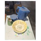 Ceramic dishware lot.