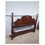 Queen size bed frame.