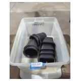 Bed risers tote lot.