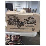 Vintage 1909 Thomas flyer decanter.