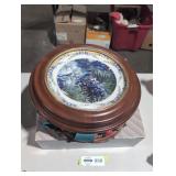 Lenox decorative plate and Avon decorative reef.