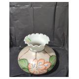 Vintage floral lamp shade.