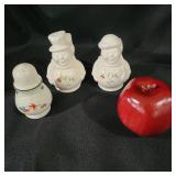 Pfaltzgraff Salt/Pepper Shakers - Qty 3