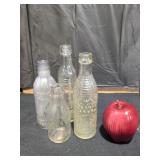 Vintage Glass Bottle Lot