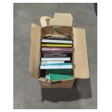 Misc.books box lot.