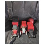 Die cast car banks and die cast collectible.