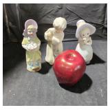 Ceramic Figurines Lot - Qty 3