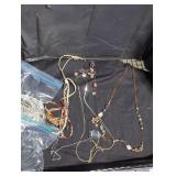 Misc. Costume jewelry lot.