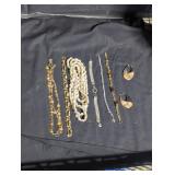 Misc. Costume jewelry lot.