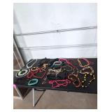 Costume necklaces lot.