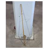 Vintage eagle claw feather light spinning rod.