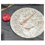 Wall Hang Clock and Thermometer