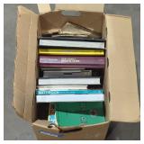 Misc.books box lot.