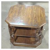 Pennsylvania house 3 tier solid tiger oak table.