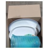Misc. Kitchen bowls and plates box lot.