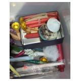 Misc. Candles and more tote lot.