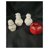 Pfaltzgraff Salt/Pepper Shakers - Qty 3