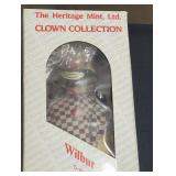 Wilbur collector series porcelain 16in clown.