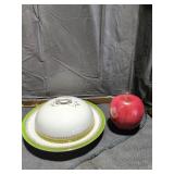 Green and Gold Glassware