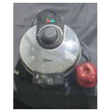 Oster waffle maker.
