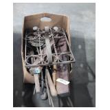 Vintage tools and more box lot.