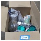 Misc. Mugs and cups and more box lot.