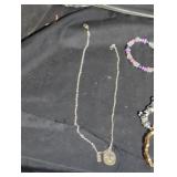 Misc. Costume jewelry lot.