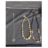 Misc. Costume jewelry lot.