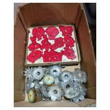 Cookie Cutters and Christmas Light Reflectors