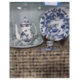 Masons patent ironstone porcelain lot.