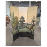 Vintage folding screen.