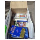 Books  and Disney family feud lot.