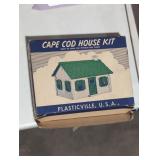 Plasticville cape cod house kit.