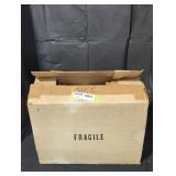 Coca-cola vase and pair of wine glasses.